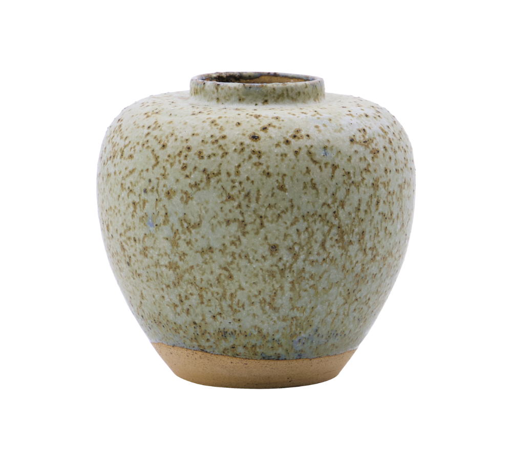 Tino vase, Grå - H9 cm